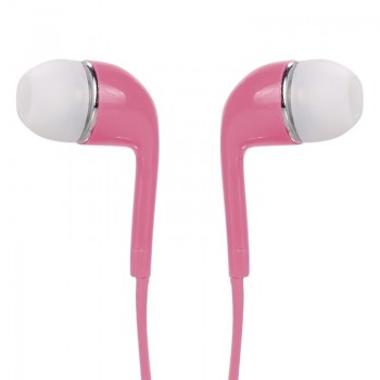 3.5mm In-Ear Stereo Earphone Earbud Silicone earpieces with MIC Microphone for Samsung Galaxy S3 S4