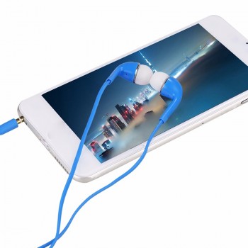 3.5mm In-Ear Stereo Earphone Earbud Silicone earpieces with MIC Microphone for Samsung Galaxy S3 S4