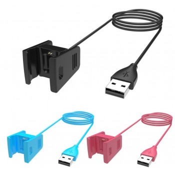 Replaceable USB Charger For Fitbit Charge2 Smart Bracelet Charging Cable for Fitbit Charge 2 3 Wristband Dock Adapter 3 Colors