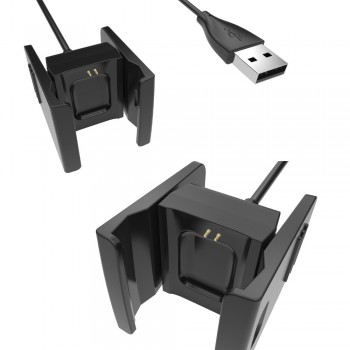 Replaceable USB Charger For Fitbit Charge2 Smart Bracelet Charging Cable for Fitbit Charge 2 3 Wristband Dock Adapter 3 Colors