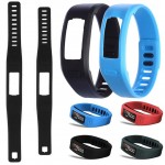 New Comfortable Silicone Replacement Watch Strap With Clasp For Garmin Vivofit 1 Smart Bracelet Watch Band 2 Size Replace
