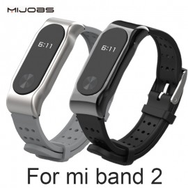 Xiaomi Mi Band 2 Bracelet Strap Miband 2 Sports wristband metal Strap Wristband Replacement Smart Band Accessories For Mi Band 2