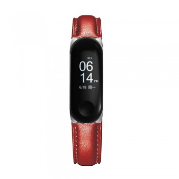 Colorful Leather band for Xiaomi Mi Band 2 And Miband3 Strap watch wrist strap For xiaomi mi band 3 accessories bracelet Strap