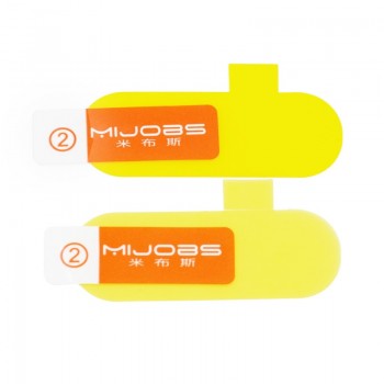 Mjobs 2pcs cases for Xiaomi Mi Band 3 Screen Protector Miband3 HD Ultra Thin Anti-scratch Film Soft film Band3 Full Screen cover