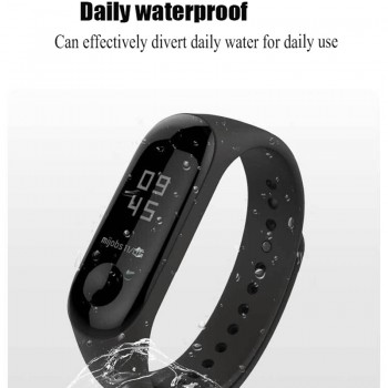 Mjobs 2pcs cases for Xiaomi Mi Band 3 Screen Protector Miband3 HD Ultra Thin Anti-scratch Film Soft film Band3 Full Screen cover