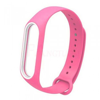 Double Color for Xiaomi Mi Band 3 Sport Strap Silicone wrist strap For xiaomi mi band 3 accessories bracelet Miband 3 Strap new