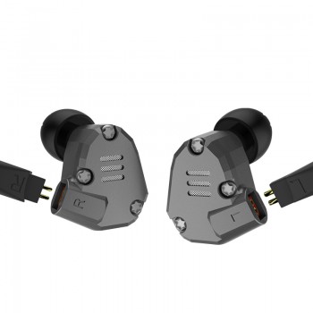 AK KZ ZS6 2DD+2BA Hybrid In Ear Earphone HIFI DJ Monito Running Sport Earphones Earplug Headset Earbud Two Colors AS10 ZST ZS10