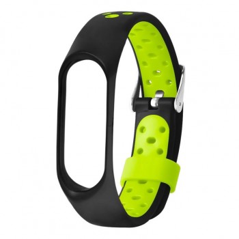 New Lightweight Silicone Replacement Ventilate Sport Soft Wrist Strap Wristband For Xiaomi Mi Band 3 Aug6