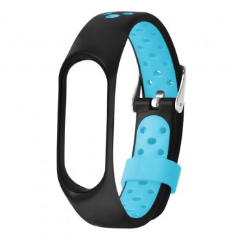 New Lightweight Silicone Replacement Ventilate Sport Soft Wrist Strap Wristband For Xiaomi Mi Band 3 Aug6