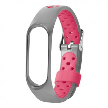New Lightweight Silicone Replacement Ventilate Sport Soft Wrist Strap Wristband For Xiaomi Mi Band 3 Aug6