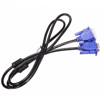 3m 10ft BLUE 15Pins SVGA VGA line Male To Male M/M Cable HDMI Vga To HD Transfer Wire Video HDTV Converter Adapter Aux Cable