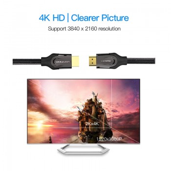 Vention HDMI Cable HDMI to HDMI  Male to Male 3D For Splitter Extender Adapter PS3 Xbox Appletv HDTV Computer Cables HDMI 4K