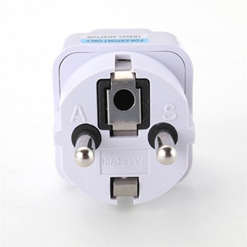 Universal UK US AU to EU AC Power Plug Travel Charger Adapter Outlet Converter BINMER Futural Digital F25 2018 HOT