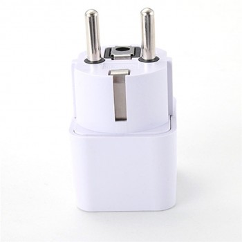 Universal UK US AU to EU AC Power Plug Travel Charger Adapter Outlet Converter BINMER Futural Digital F25 2018 HOT