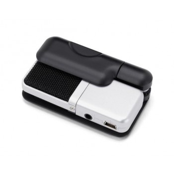 Original Samson Go Mic clip type Mini Portable Recording Condenser Microphone with USB Cable Carrying Case for computer