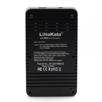 Liitokala Lii-500 LCD 3.7V 18650 18350 18500 16340 17500 25500 10440 14500 26650  1.2V AA AAA NiMH lithium battery Charger