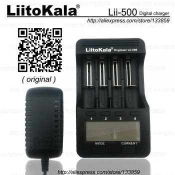 Liitokala Lii-500 LCD 3.7V 18650 18350 18500 16340 17500 25500 10440 14500 26650  1.2V AA AAA NiMH lithium battery Charger