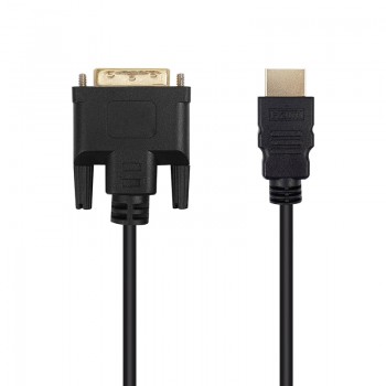 Amkle HDMI to DVI Adapter Cable HDMI Male to DVI-D 24+1 Pin Male 1080P Video Converter Cable for LCD DVD HDTV XBOX HDMI Cable