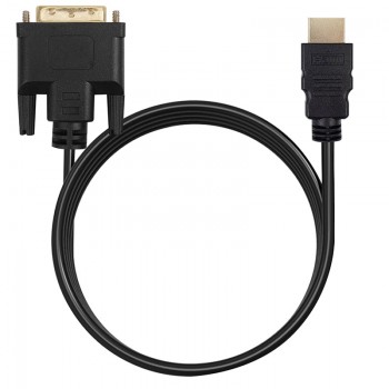 Amkle HDMI to DVI Adapter Cable HDMI Male to DVI-D 24+1 Pin Male 1080P Video Converter Cable for LCD DVD HDTV XBOX HDMI Cable
