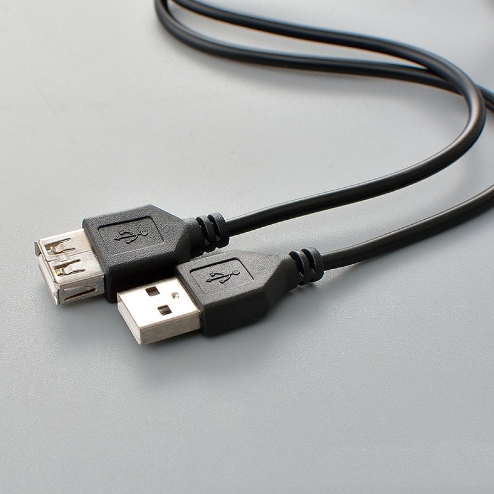 USB Extension Cable Super Speed USB 2.0 Cable Male to Female 1m Data Sync USB 2.0 Extender Cord Extension Cable
