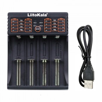 Liitokala Lii-100 Lii-202 Lii-402 1.2V 3.7V 3.2V 3.85V AA /AAA 18650 18350 26650 10440 18350 NiMH lithium battery smart charger