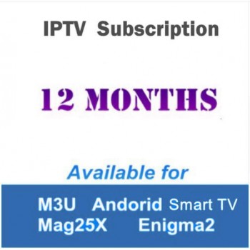 GTmedia 1 Year Arabic Italia France Africa Spain Europe iptv subscription support Enigma2 android tv box smart tv iptv m3u