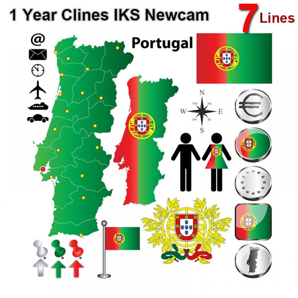 Cccam 7Cline 1 Year Europe Server 7lines HD Italy Spain Arabic Cline For Freesat V8 Super DVB-S2 Satellite Receiver V8 Finder