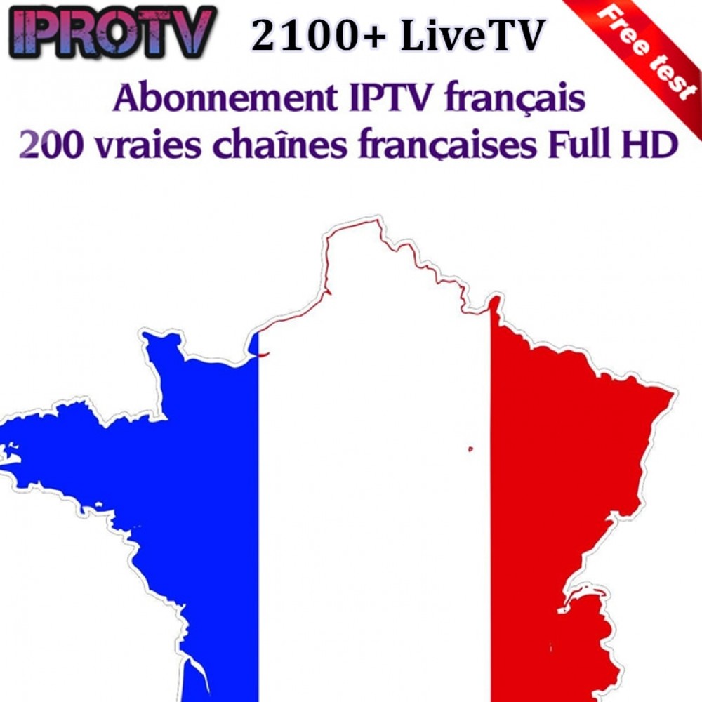 1 Year IPROTV IPTV for Android set top box Arabic French Subscription Europe Arab France IPTV Box pk qhdtv NeoTV Volka TV pro