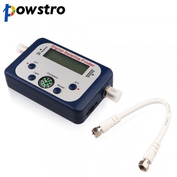Powstro Universal GSF-9506 Digital Sat finder TV Satellite Finder Mini Antenna Satellite With LCD Screen Display for TV