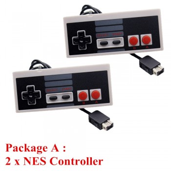 IVYUEEN Wired Controller for Nintend NES Classic Edition Mini Console Gamepad with 1.8m / 3.0m 10FT Extension Cable Cord