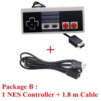 IVYUEEN Wired Controller for Nintend NES Classic Edition Mini Console Gamepad with 1.8m / 3.0m 10FT Extension Cable Cord