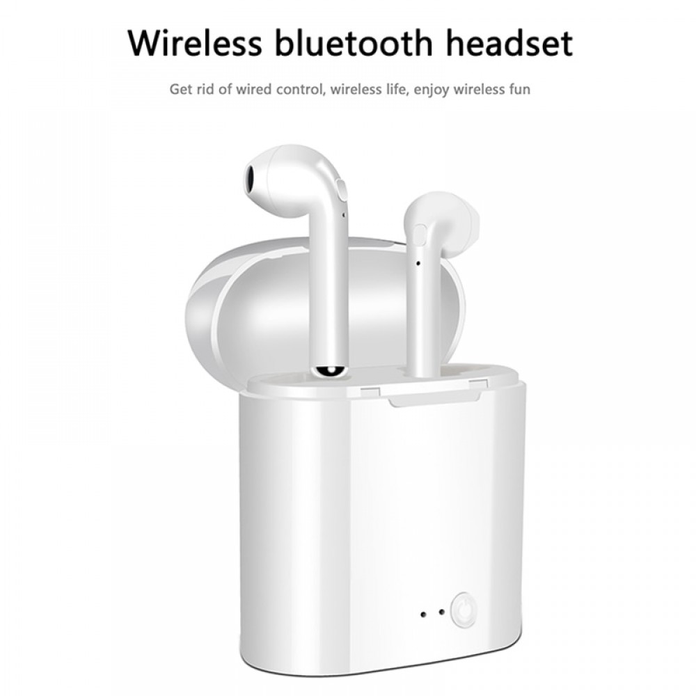 Original I7 i7s TWS Mini Wireless Bluetooth Earphones Headphone Headset Stereo Earbuds For Apple Iphone not Air Pods auricular