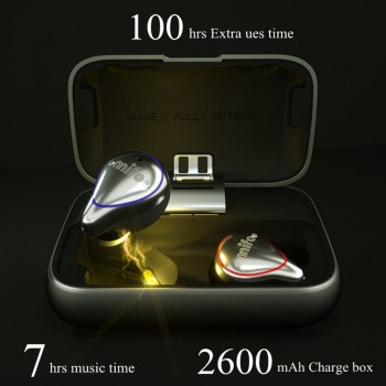 OGV V5.0 Earbuds Bluetooth Earphone Waterproof Wireless headphone Stereo 3D Sound with 1200mAh Charging Box headset For iPhone