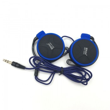 Headphones 3.5mm Super Bass Headset EarHook Earphone For Mp3 Player Computer Mobile Earphone Wholesale ShiniQ940 Free Shipping
