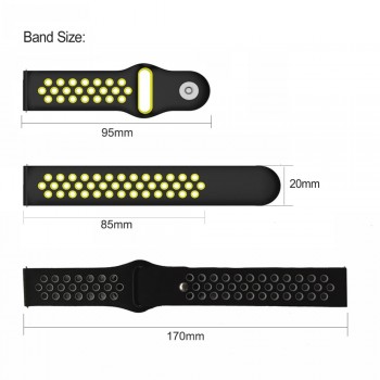 15 Colour Silicone Band Replacement Strap For Huami Amazfit Bip BIT PACE Lite Youth 20mm Sport wrist watch bands for amazfit bip