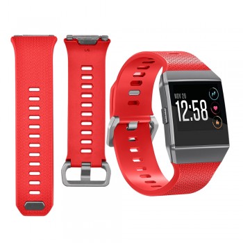 Torntisc Smart Accessories Silicone Bracelet Wrist Strap Wristband Replacement Watchband for Fitbit ionic band Small Large Size