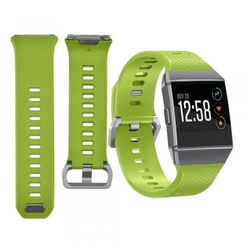 Torntisc Smart Accessories Silicone Bracelet Wrist Strap Wristband Replacement Watchband for Fitbit ionic band Small Large Size