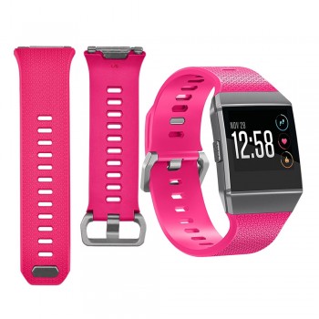 Torntisc Smart Accessories Silicone Bracelet Wrist Strap Wristband Replacement Watchband for Fitbit ionic band Small Large Size