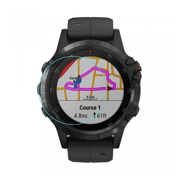 High Quality Screen Protector for Garmin Fenix 5X Plus  Transparent Clear Screen Protection Film 3PC Drop Shipping l1027#2
