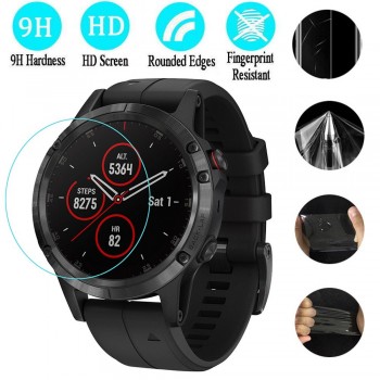 High Quality Screen Protector for Garmin Fenix 5X Plus  Transparent Clear Screen Protection Film 3PC Drop Shipping l1027#2