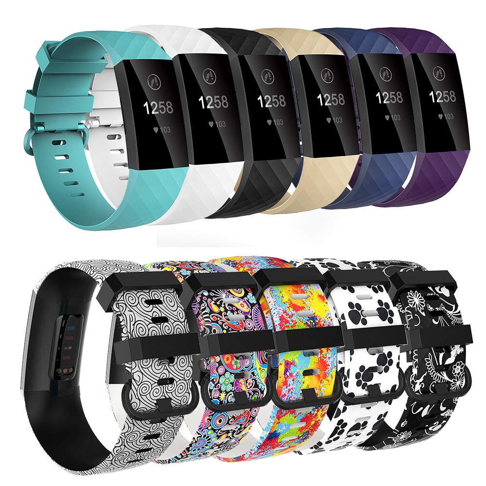 Baaletc Band Replacement For Fitbit Charge 3 Smart Accessories Bracelet Strap For Fitbit Charge 3 Band Wristband For Fit bit