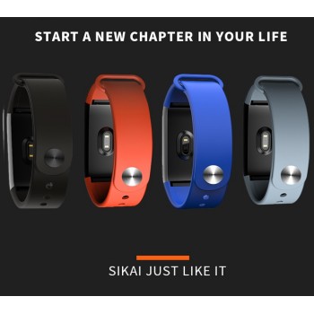 SIKAI Wrist Strap for Amazfit Cor Band Replaced Cor Band for Xiaomi Huami Midong Amazfit Cor Band TPE material Wristband