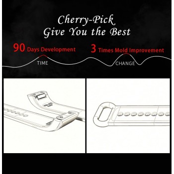 SIKAI Wrist Strap for Amazfit Cor Band Replaced Cor Band for Xiaomi Huami Midong Amazfit Cor Band TPE material Wristband