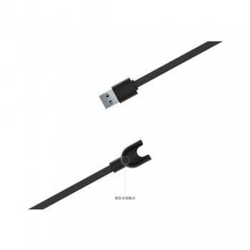 Original Xiaomi Mi Band 2 Charger Cable Gold-plated charging contacts easy to carry Mini portable Miband 2 Charging Cable