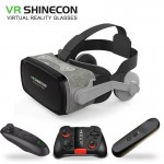 Hot!Shinecon 9.0 Casque VR Virtual Reality Glasses 3D  Goggles Headset Helmet For Smartphone Smart Phone Google Cardboard Stereo