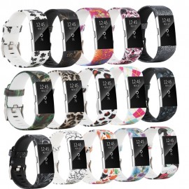 (C2HS)For Fitbit Charge 2 Strap Bands,Soft Adjustable Replacement Sport Wristband for Fitbit Charge 2 Small/Large