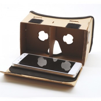 Light Castle Google Cardboard Style Virtual Reality VR BOX II Glasses For 3.5 - 6.0 inch Smartphone Glass for iphone for samsung