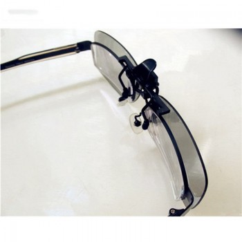 High quality  Myopia Clip 3D Glasses Make Eyes See 3D Effect Movie Passive TV with Glasses Box