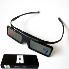 Active Shutter Bluetooth RF 3D Glasses 480Hz for Samsung 3D TV EPSON Projector TW6600/5350/5030UB/5040UB amp; Sony W800B Series