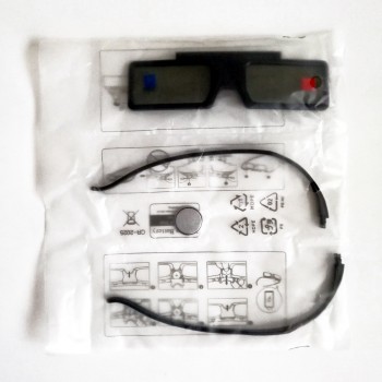 Active Shutter Bluetooth RF 3D Glasses 480Hz for Samsung 3D TV EPSON Projector TW6600/5350/5030UB/5040UB amp; Sony W800B Series